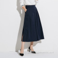 Ladies Loose A-Line Long Formal Office Rok